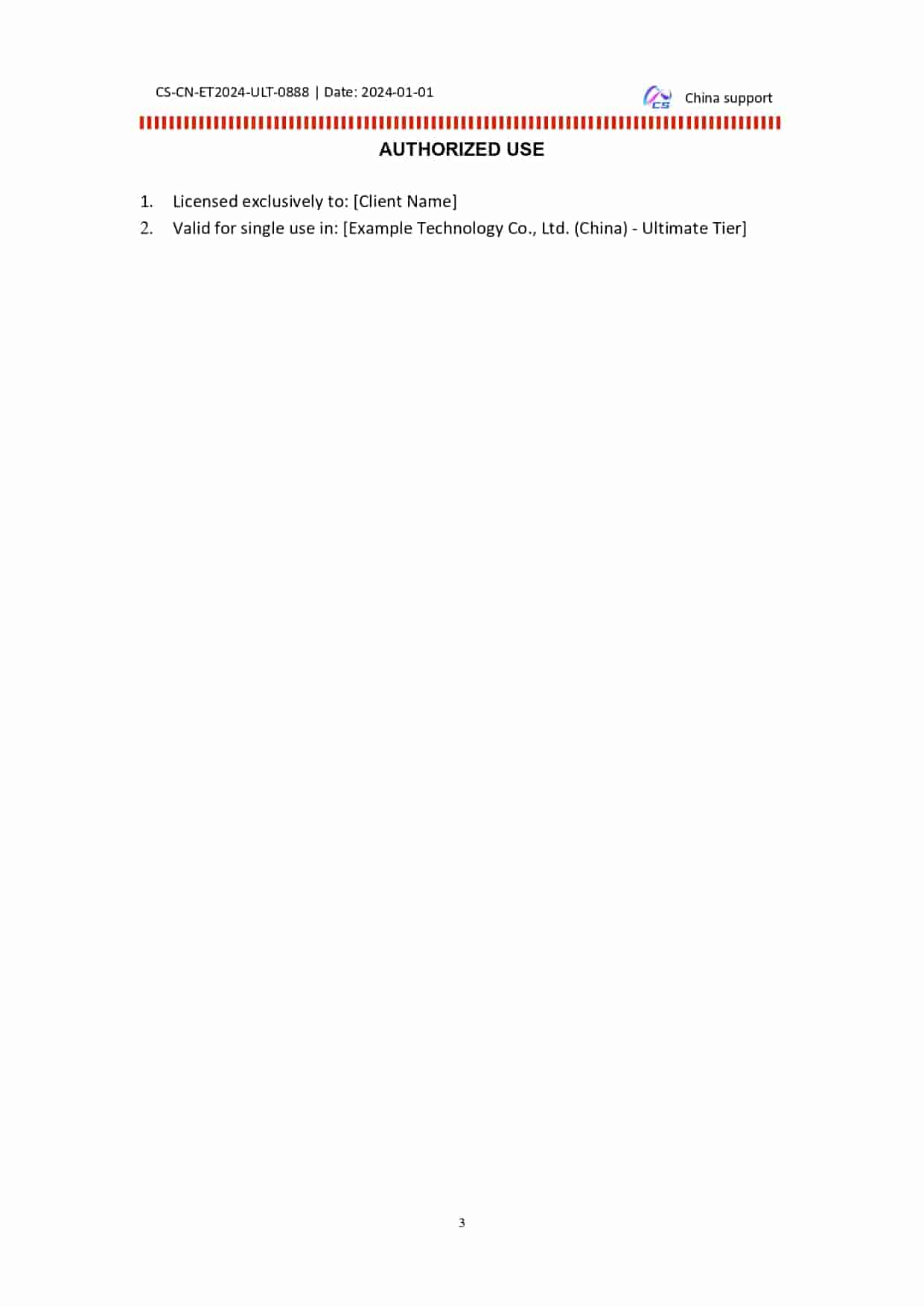 Ultimate Report Unverified Example 4